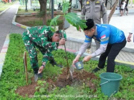 Kerja Bakti Pulau Kelapa