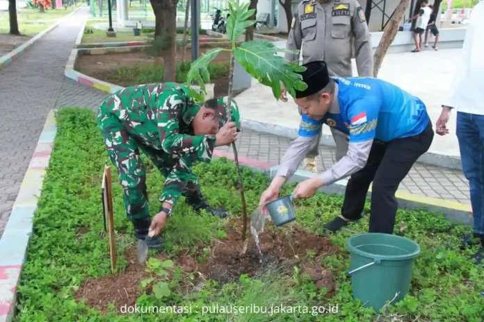 Kerja Bakti Pulau Kelapa