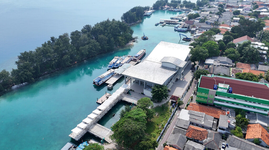 dermaga pendaratan kapal penumpang pulau tidung